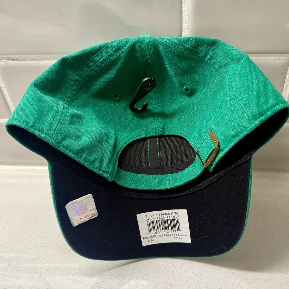 Brand new 47 Green Philadelphia Eagles adjustable baseball hat - Picture 3 of 4